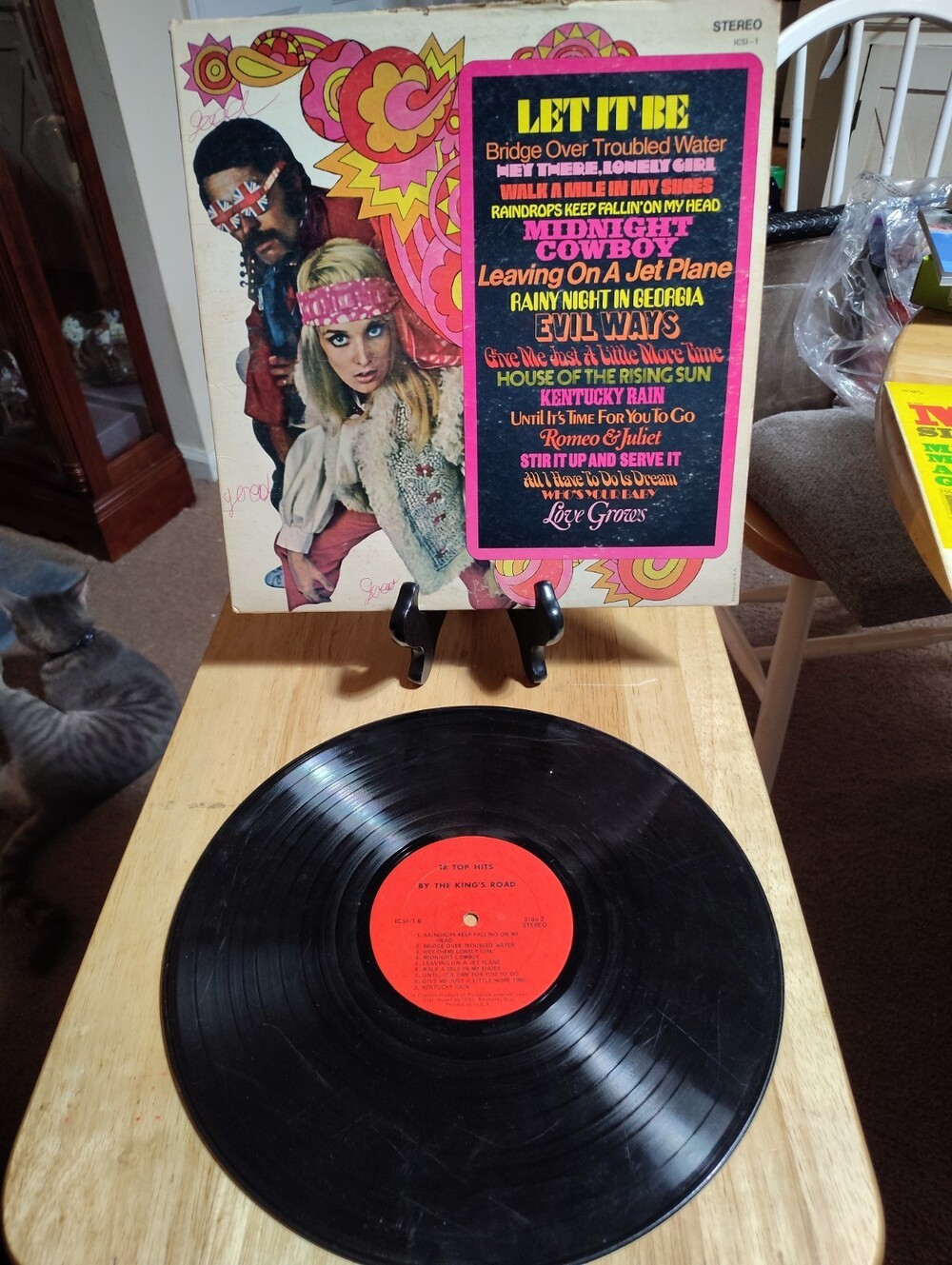The Kings Road – 18 Top Hits By The King's Road - VINYL RECORD LP LET IT BE